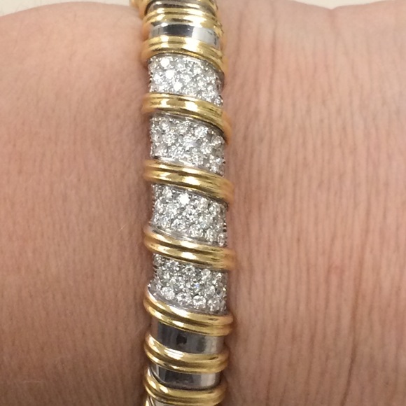 Roberto coin NABUCCO 18k bracelet - Picture 5 of 8